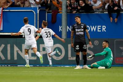 OH Leuven-aanvoerder Mathieu Maertens scoort in de absolute slotfase de winning goal tegen KV Oostende