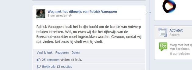 Antwerpfans Stellen Geldigheid Rijbewijs Vanoppen In Vraag Jupiler Pro League Hln Be