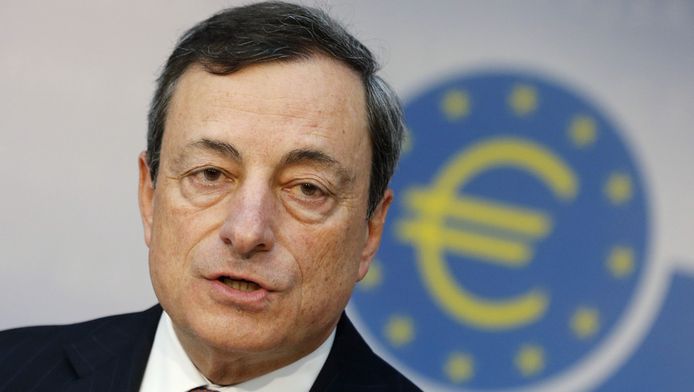Mario Draghi, président de la BCE