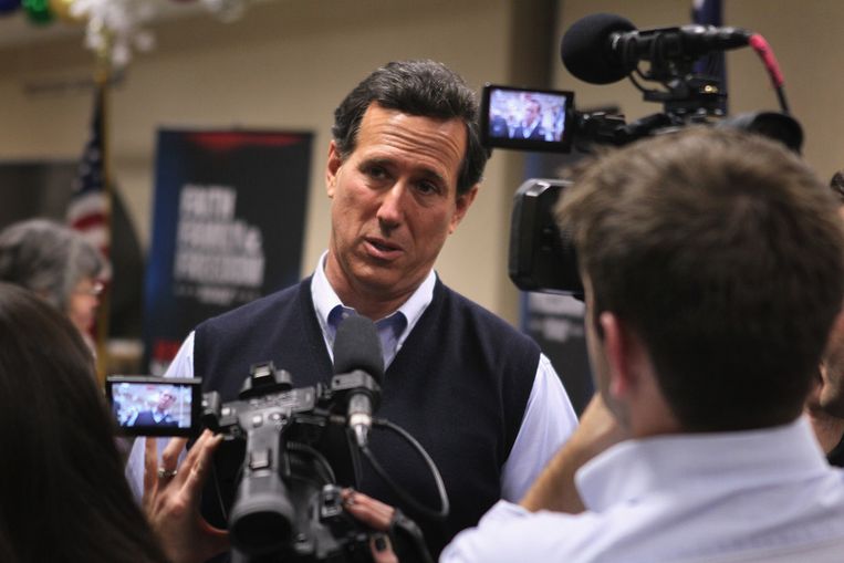 Rick Santorum. Beeld AFP
