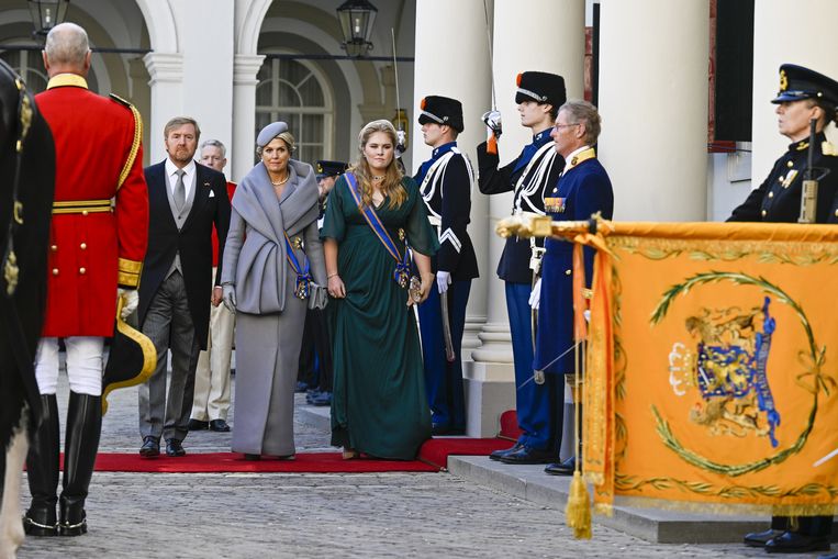 prototype Ver weg Wees tevreden Prinsjesdag-jurk koningin Máxima: “Klasse met een hoofdletter K”