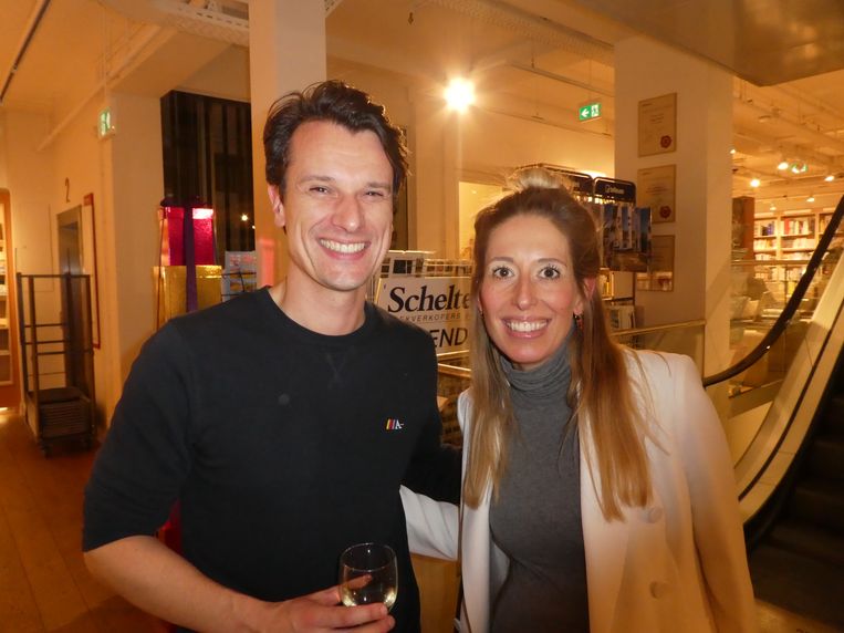Oeroude vriendin/jurist Sarah van Suchtelen-Kesler en vriendje Robert. 