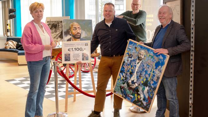 Portret van Heraclied Samuel Armenteros levert mooi bedrag op voor het goede doel