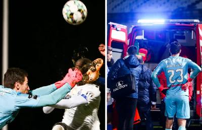 Les images du terrible KO d’un joueur de Porto, violemment percuté par le gardien adverse