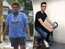 Thomas (20) valt 60 kilo af in minder dan een jaar: ‘Ik hoop anderen te inspireren om hetzelfde te doen’