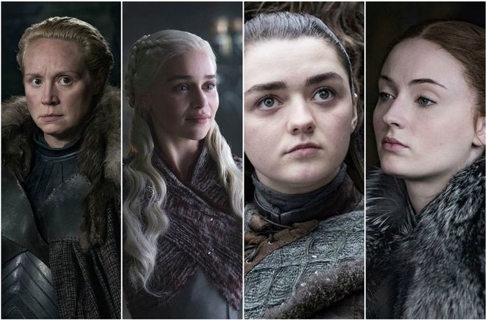 Vrouwen grijpen de macht in het laatste seizoen van 'Game Of Thrones'.