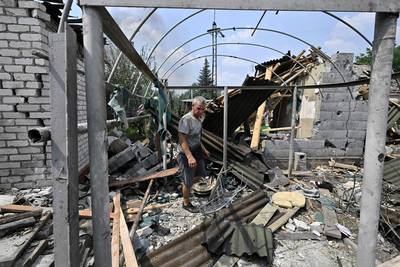 Oekraïne meldt zware bombardementen op oostelijke stad Slovjansk