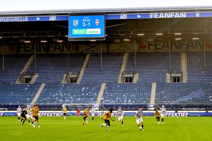 Het Abe Lenstra Stadion.