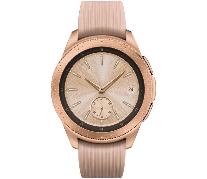 De Rosé Gold-uitvoering van de Galaxy Watch.