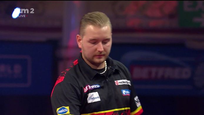 Dimitri Van den Bergh liet naar het einde toe een steedse moedelozere indruk. Tegen deze Wright was niets te beginnen.