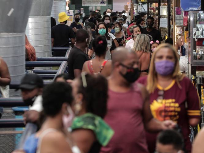 Opnieuw meer besmettingen in Brazilië na versoepeling maatregelen