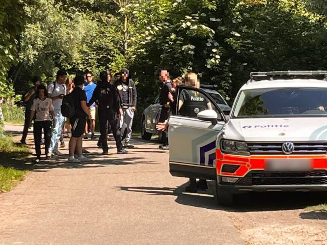 Veel volk aan de Blaarmeersen: politie laat niks aan het toeval over