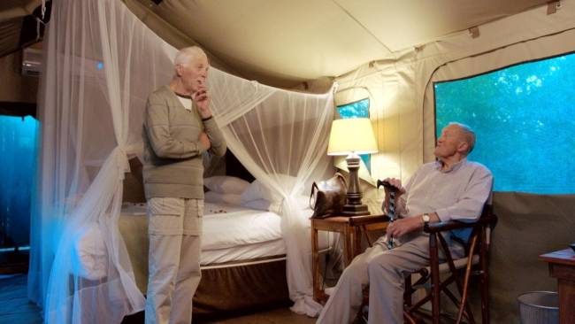 Zullen de 80-jarigen kunnen slapen in een tent?