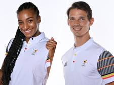 Nafi Thiam et Felix Denayer, symboles du sport belge et porte-drapeaux