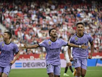 Rodrygo loodst Real met tweeklapper voorbij Sevilla, Hazard krijgt geen minuten