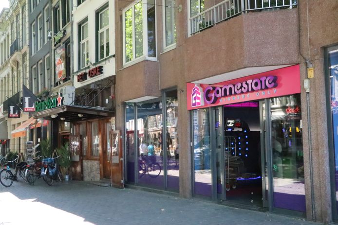 De nieuwe vestiging van Gamestate op de Grote Markt van Breda. Eerder zat hier de winkel van Intertoys.