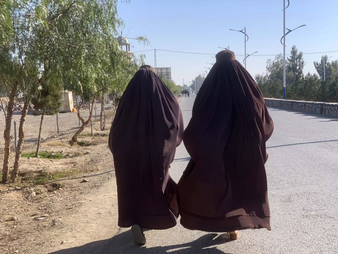 Vrouwen in Kandahar, Afghanistan.