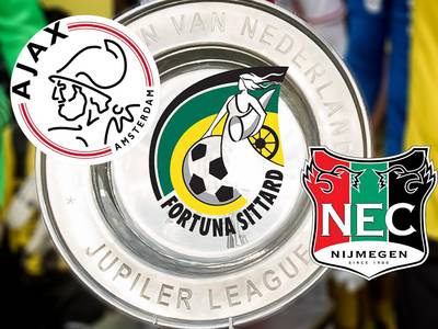 LIVE: Jong Ajax kan geschiedenis schrijven, NEC en Fortuna gaan voor promotie
