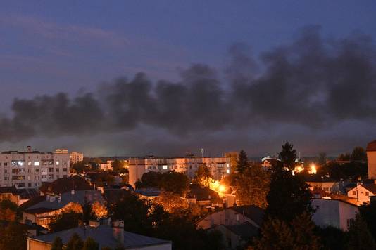 Lviv wordt beschouwd als een van de veiligere steden in Oekraïne.