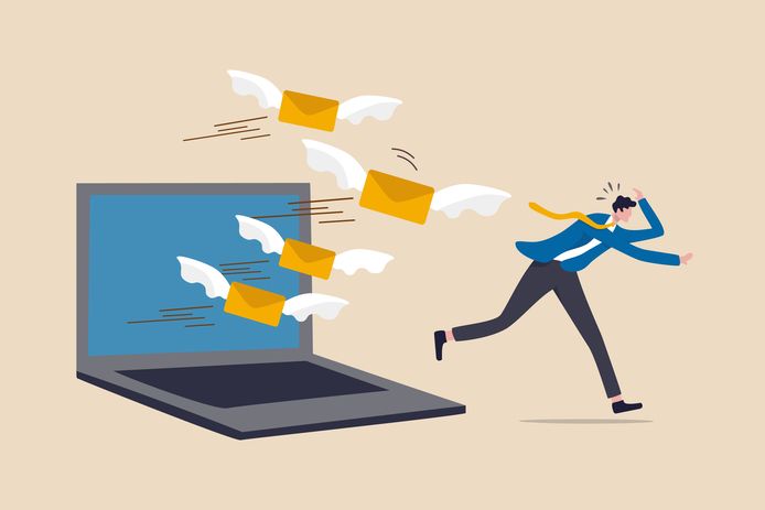 Afbeelding ter illustratie. Experts Richard Wolfe en Arjan Bloemendaal weten hoe je een overvolle inbox weer onder controle krijgt.