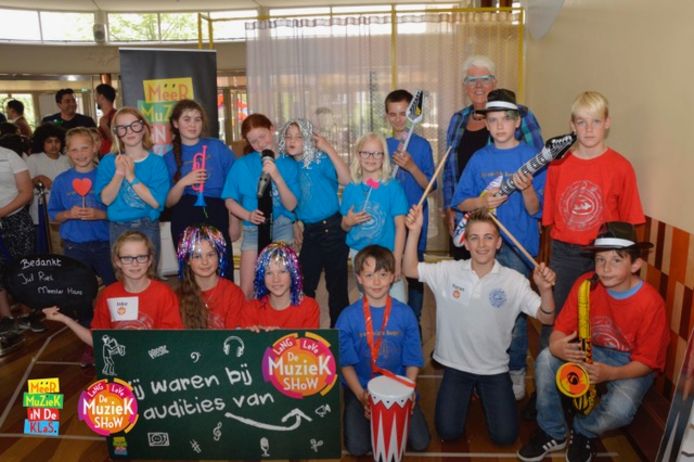 Leerlingen van De Klimop uit Dreischor.