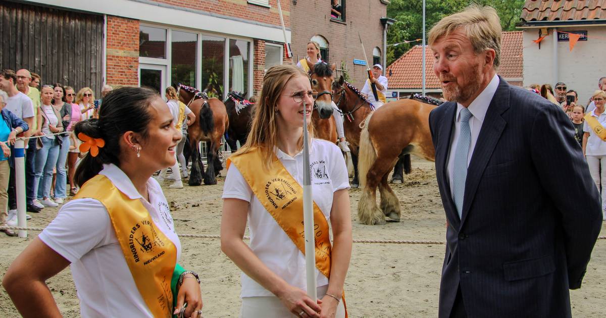 MIJN FOTO | Koninklijk bezoek aan ringrijders