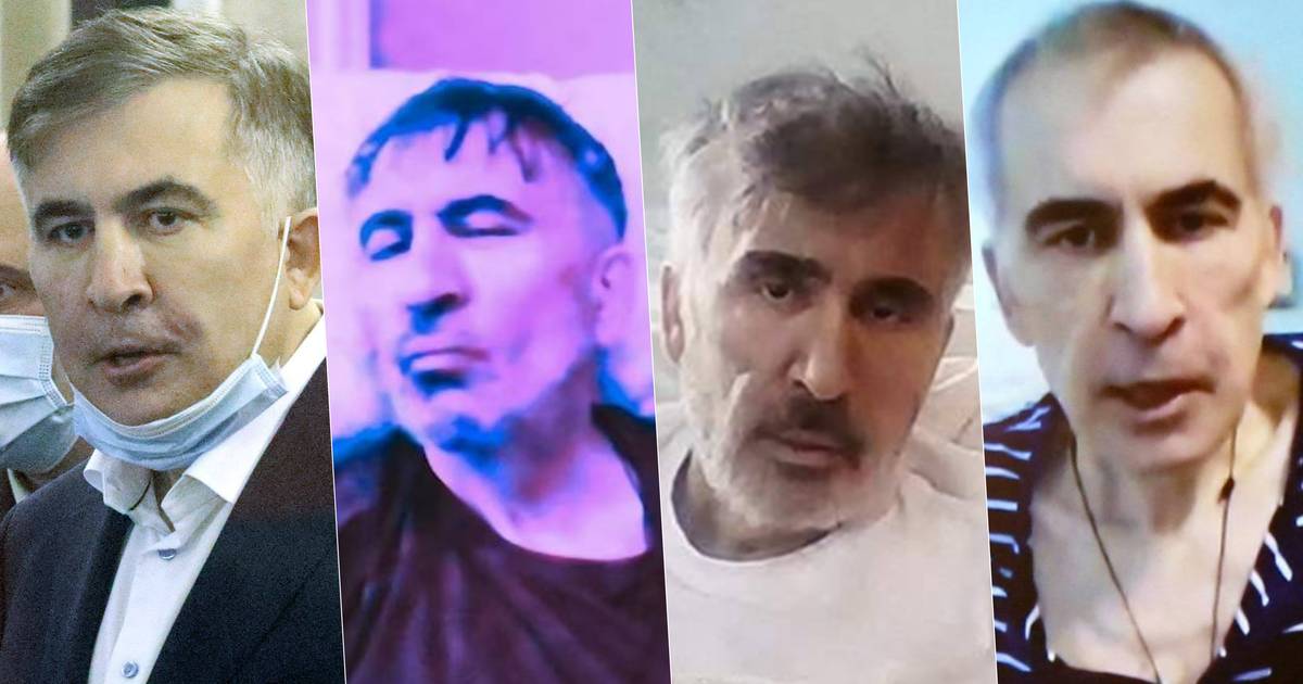 The ex-president of Georgia is almost unrecognizable in court: this is how he degraded in a year and a half |  outside