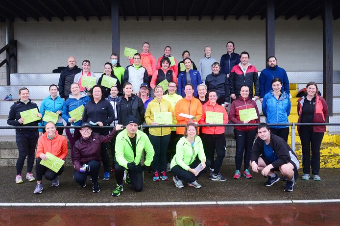 De leden van Dilbeek Atletiek Club.