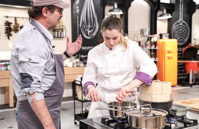 Paul Pairet a perdu son calme face à sa candidate, Sarah, peu inspirée par la première épreuve des demi-finales.