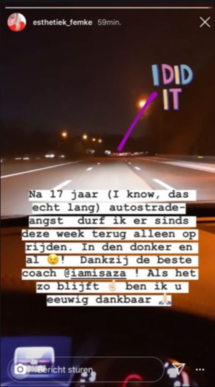 Après 17 ans, elle a enfin vaincu sa peur de conduire sur l’autoroute Faits divers 7sur7.be