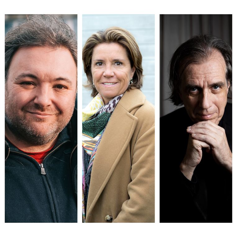 Pedro De Bruyckere, Heidi De Pauw en Dirk De Wachter zijn enkele van de ondertekenaars. Beeld Ilias Teirlinck/ Dieter Bacquaert/Jan De Meuleneir
