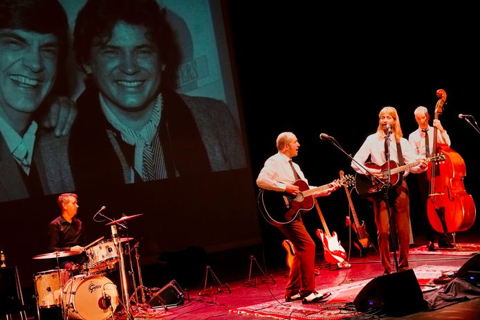 Het optreden van The Wieners in theater De Poorterij in Zaltbommel.