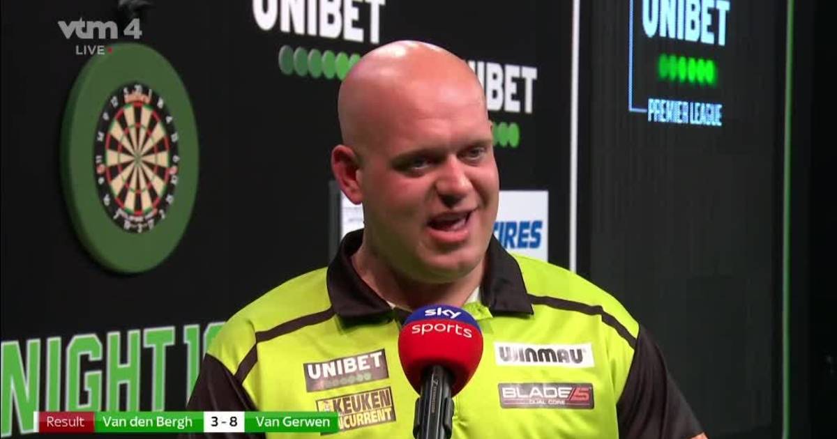 Van Gerwen na ruime zege tegen Van den Bergh: "Dimitri ...