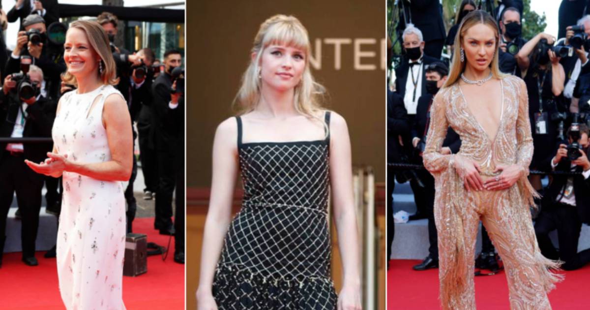 Metafoor Zeg opzij Smederij IN BEELD. Glamour, maar vooral veel glitter op de rode loper van Cannes |  Celebrities | hln.be