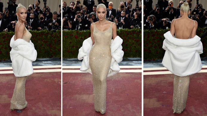 Hassy Shinkan Overleg Een iconische Marilyn Monroe-jurk, Stromae en een catsuit met donsdeken:  dit zijn de strafste looks van het Met Gala | Celebrities | hln.be