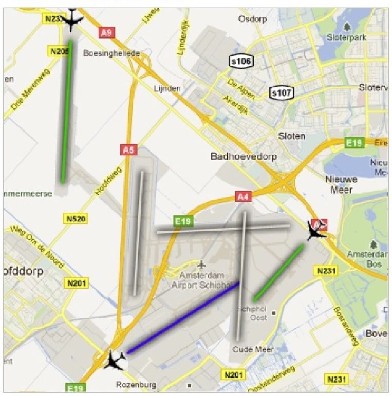 Veel hinder van vliegtuigen boven de stad, maar geen maatregelen