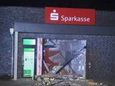 Opnieuw plofkraak net over de grens, gebouw flink beschadigd door explosies