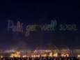 Le ciel de Doha illuminé en soutien à Pelé, hospitalisé au Brésil 