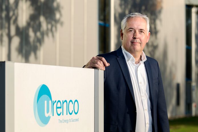 Afdelingshoofd Arjan Bos van Urenco (Stabel Isotopes). Urenco voert productie medische isotopen op voor  kankerbehandelingen in de hele wereld.