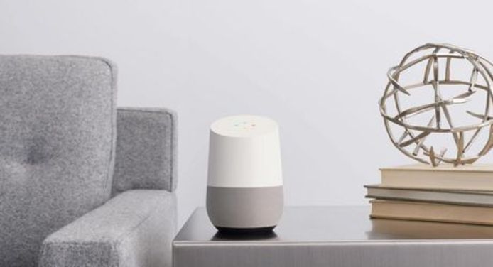 Google Home, een van de eerste AI-producten die op de markt kwamen.