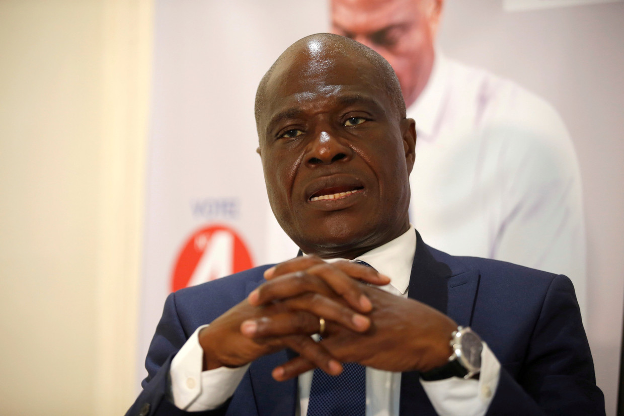 Het uitstel van de verkiezingen benadeelt de populaire oppositiekandidaat Martin Fayulu.  Beeld REUTERS