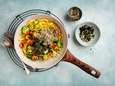 Wat Eten We Vandaag: Courgetti met garnalen in sambaljam