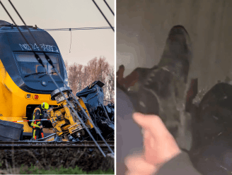 Passagier filmt ontsnapping na treinongeval in Voorschoten