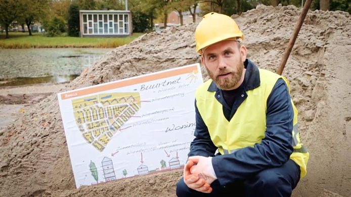 Zwolle wil in Dieze-Oost een warmtenet creëren op basis van bronnen uit de wijk, zoals riool- en slootwater.