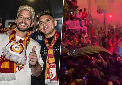 Le mercato EN DIRECT: L'accueil très chaud des fans de Galatasaray à Dries Mertens