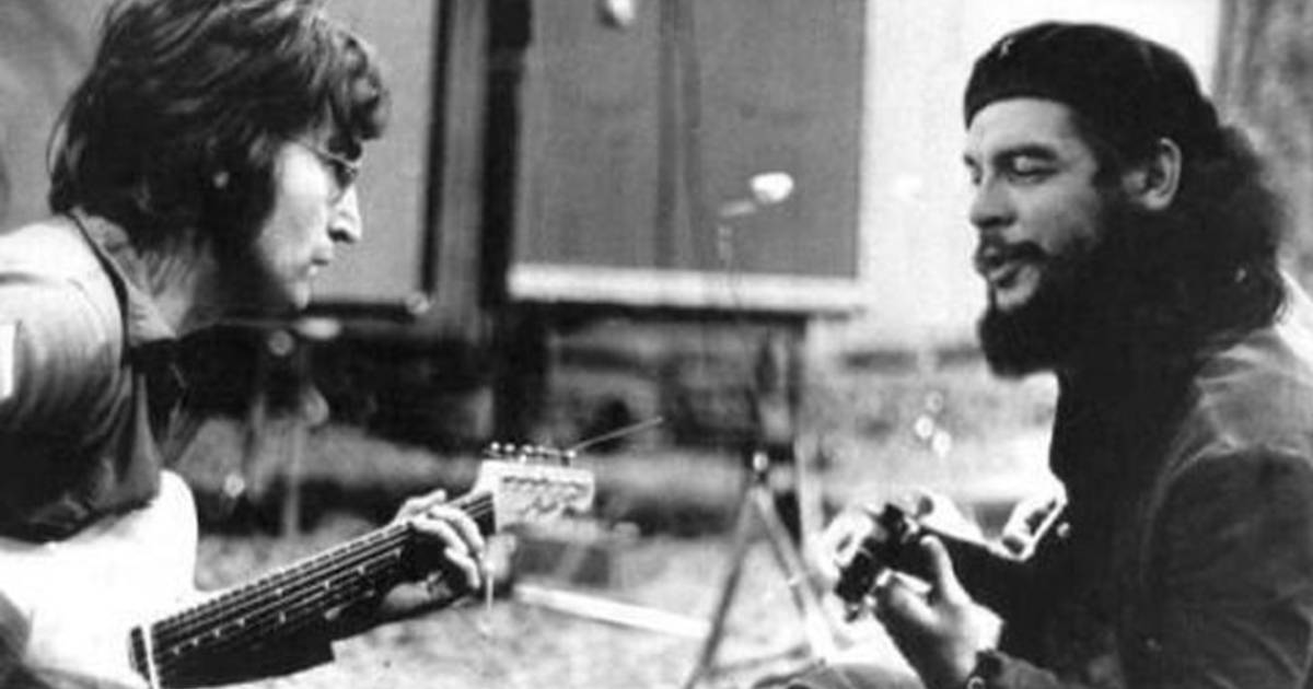 Avec Qui John Lennon JouaitIl Dans La Photo Originale AodanTommie