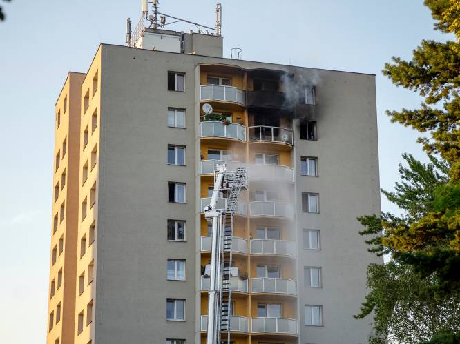 Elf doden bij brand in flatgebouw in Tsjechië, verdachte opgepakt