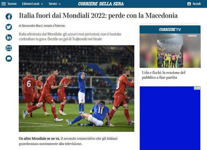 Corriere della Sera.