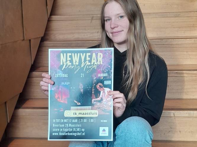 Maassluise jongeren proeven van uitgaansleven met Nieuwjaarsfeest in Theater Koningshof