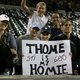 Honkballer Thome slaat 600ste homerun